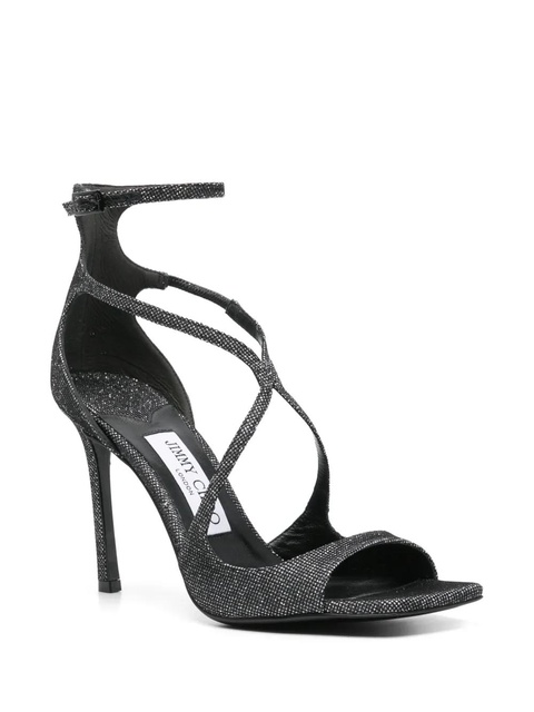 Jimmy Choo 95mm Azia sandals - Black - zdjęcie produktu nr 1