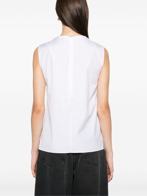 Marni pleat-detail blouse - White - zdjęcie produktu nr 2