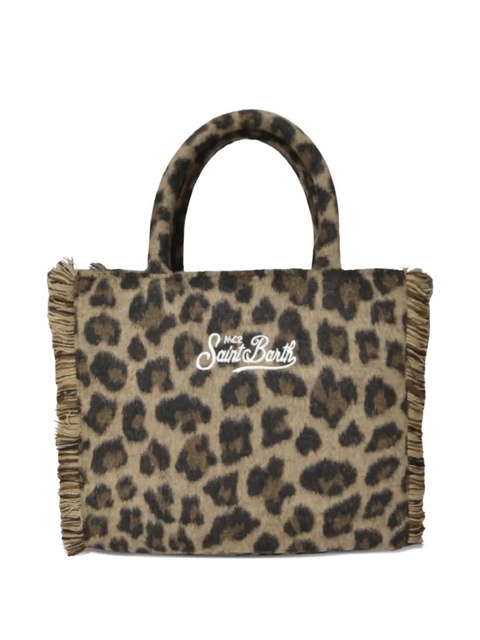 MC2 Saint Barth animal-print tote bag - Brown - zdjęcie produktu nr 2