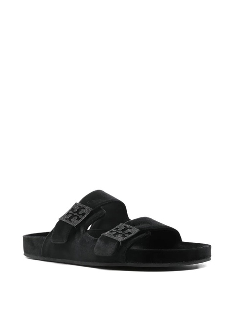 Tory Burch pave flat slide sandal - Black - zdjęcie produktu nr 2