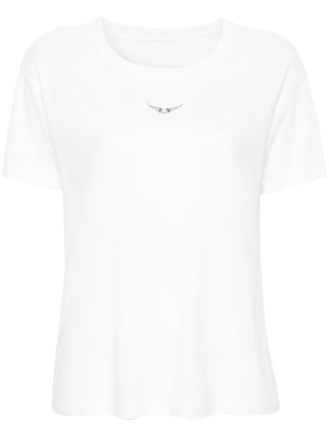 Zadig&Voltaire Marta wings-appliqué T-shirt - White - zdjęcie produktu nr 1