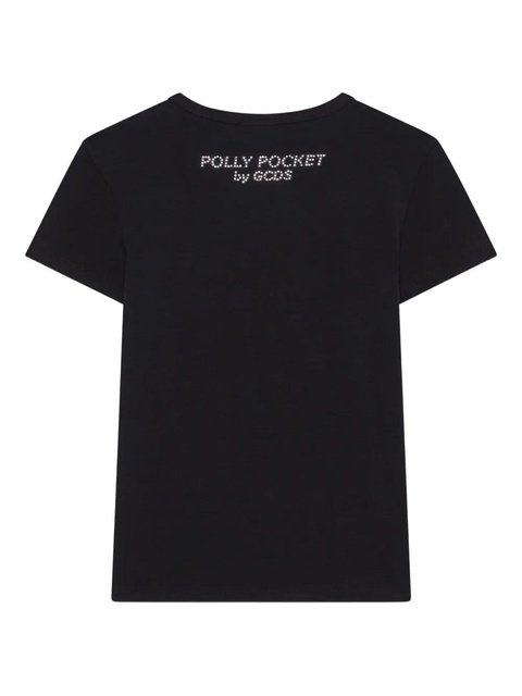 GCDS Polly Pocket Bling T-shirt - Black - zdjęcie produktu nr 1