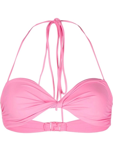 Magda Butrym ruched bikini top - Pink - zdjęcie produktu nr 1