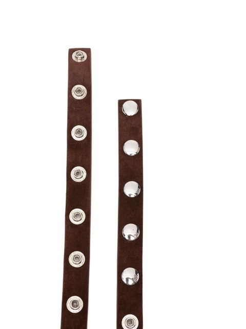 The Attico studded belt - Brown - zdjęcie produktu nr 2