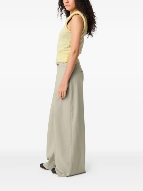 Axel Arigato Riley pleated wide-leg trousers - Green - zdjęcie produktu nr 2
