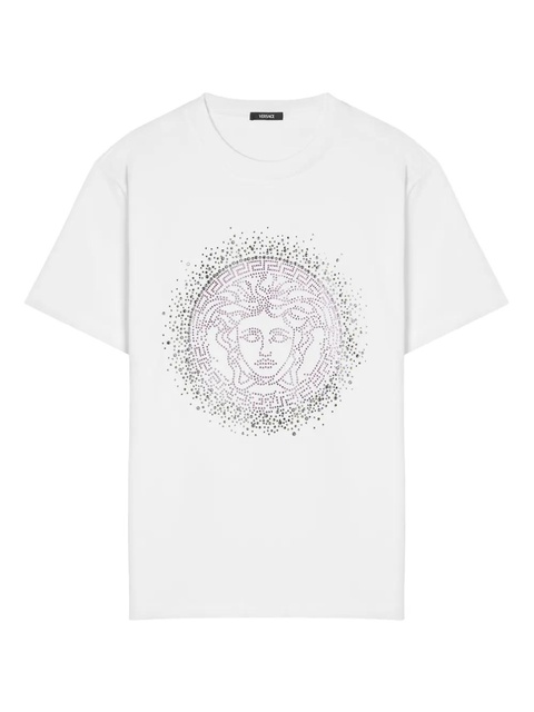Versace Medusa embellished T-shirt - White - zdjęcie produktu nr 1
