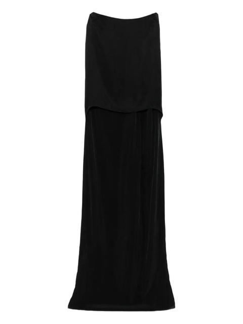 Magda Butrym boat-neck top - Black - zdjęcie produktu nr 1