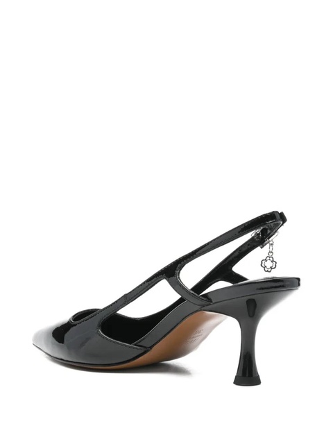 Maje pointed-toe slingback pumps - Black - zdjęcie produktu nr 2