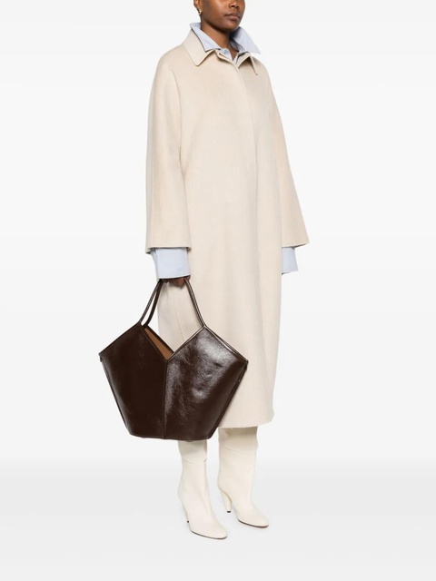 Hereu Calella leather tote bag - Brown - zdjęcie produktu nr 1