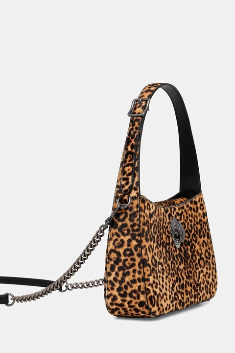 Kurt Geiger London torebka skórzana kolor brązowy 3534339019 - zdjęcie produktu nr 2