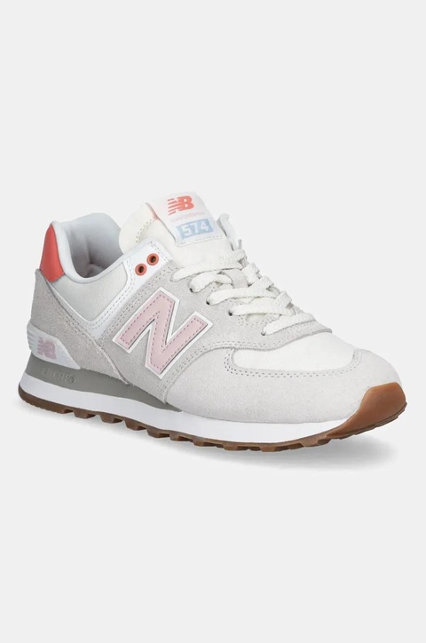 New Balance sneakersy 574 damskie kolor szary WL574IPK - zdjęcie produktu nr 1