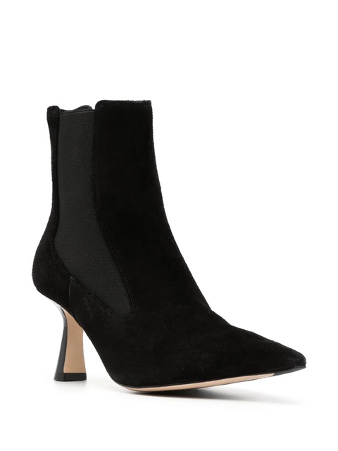 Aeyde side-zip leather Chelsea boots - Black - zdjęcie produktu nr 1
