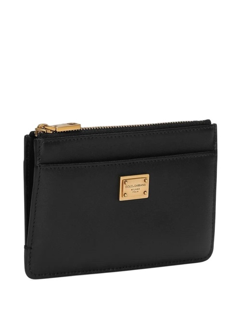 Dolce & Gabbana leather cardholder - Black - zdjęcie produktu nr 1