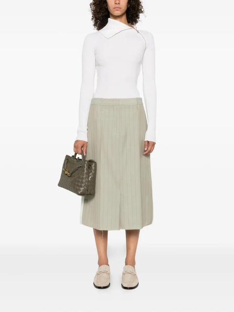 Sportmax ribbed zip-front sweater - White - zdjęcie produktu nr 1
