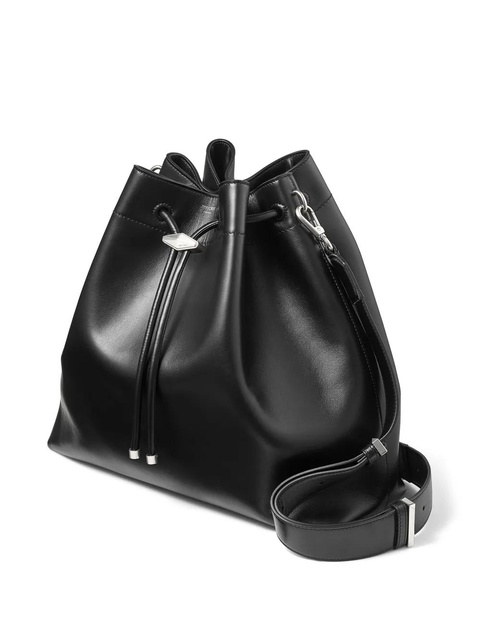 Jimmy Choo Cinch L leather bucket bag - Black - zdjęcie produktu nr 2