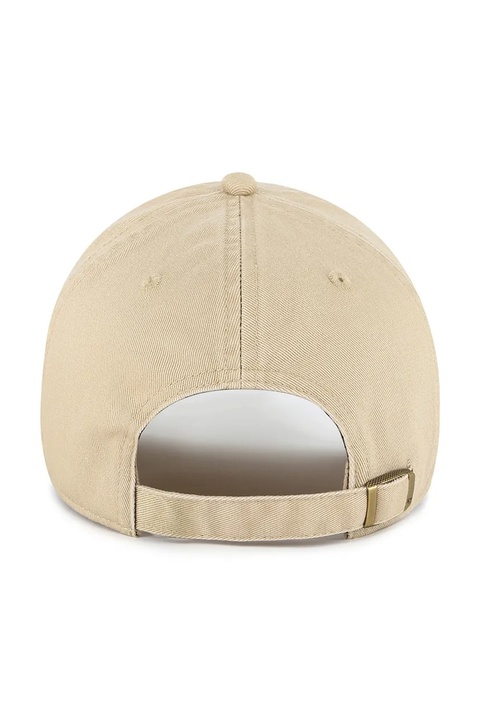 47 brand czapka z daszkiem bawełniana Orca Base Runner Icon kolor beżowy gładka XX-BSRIC1411GWS-KHE - zdjęcie produktu nr 2