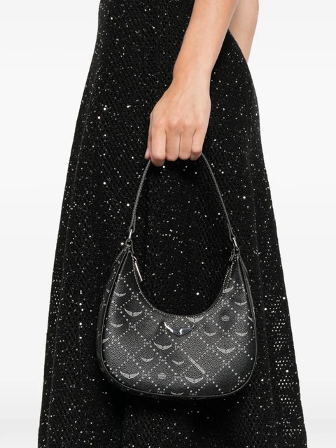 Zadig&Voltaire Z Night Out logo graphic shoulder bag - Black - zdjęcie produktu nr 2