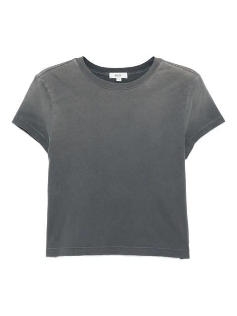 AGOLDE Adine Shrunken T-shirt - Grey - zdjęcie produktu nr 1