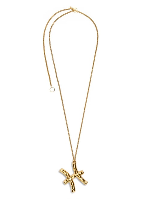 Jil Sander zodiac-sign pendant necklace - Gold - zdjęcie produktu nr 2