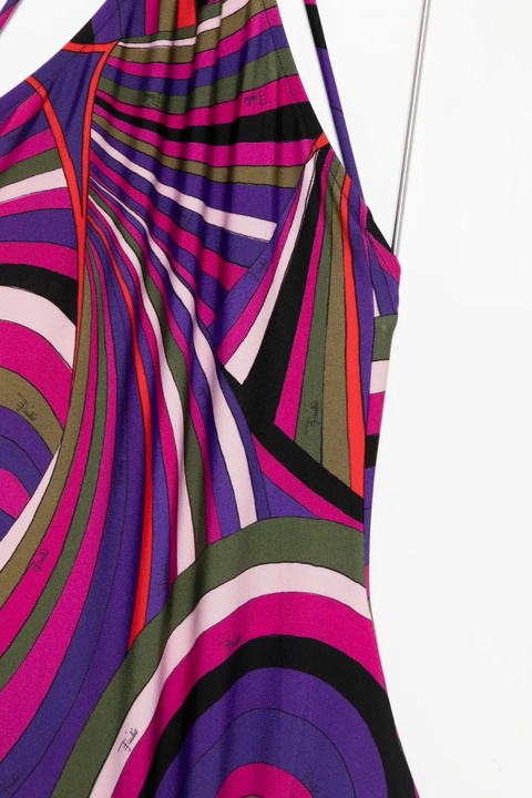 PUCCI one-shoulder swimsuit - Purple - zdjęcie produktu nr 2