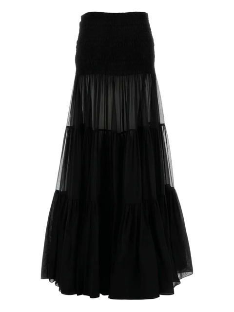Saint Laurent crepe skirt - Black - zdjęcie produktu nr 2