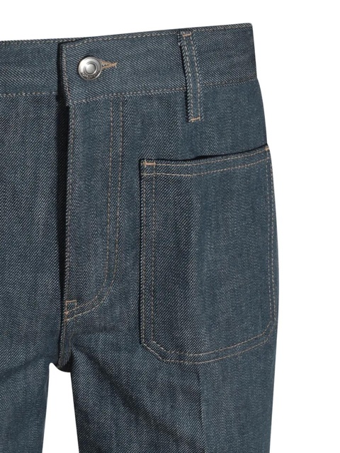 Loro Piana patch-pocket jeans - Blue - zdjęcie produktu nr 2