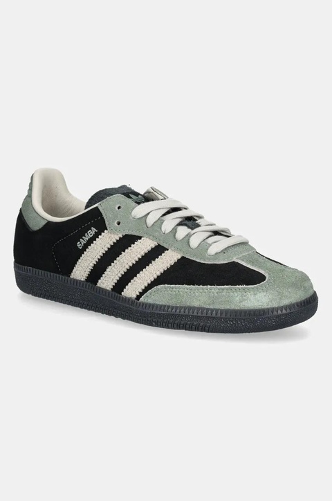 adidas Originals sneakersy zamszowe Samba OG W damskie kolor czarny JI2680 - zdjęcie produktu nr 1
