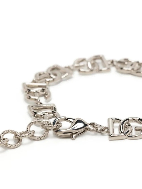 Dolce & Gabbana logo-plaque polished-finish bracelet - Gold - zdjęcie produktu nr 2