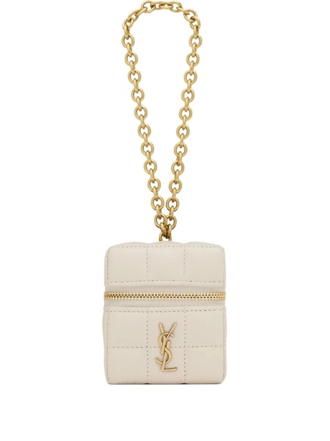Saint Laurent Cassandra chain mini bag - Neutrals - zdjęcie produktu nr 1