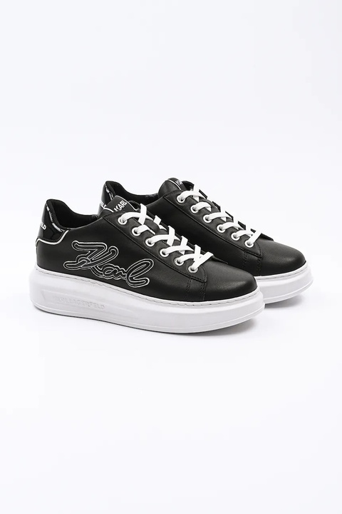 Karl Lagerfeld sneakersy skórzane KAPRI kolor czarny KL62511A - zdjęcie produktu nr 2