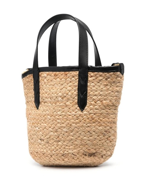 Zadig&Voltaire ZV Initiale woven tote bag - Neutrals - zdjęcie produktu nr 2