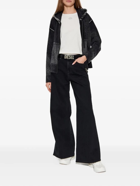 Diesel M-Hermine zip-up hoodie - Black - zdjęcie produktu nr 2