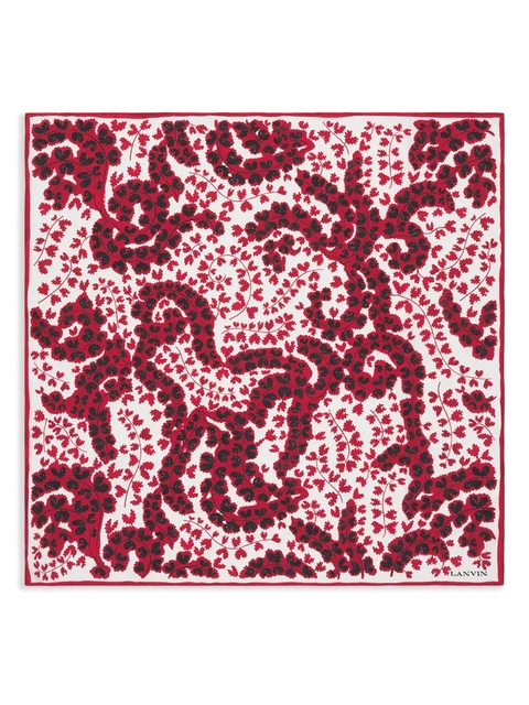 Lanvin silk scarf - White - zdjęcie produktu nr 1