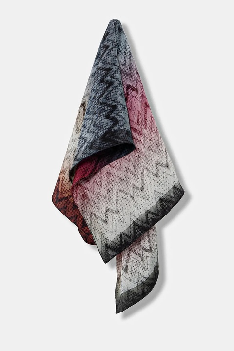 Missoni chusta jedwabna damska kolor multicolor wzorzysta FO41CRDA272 - zdjęcie produktu nr 1