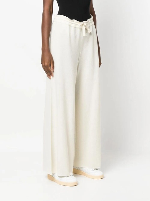Jil Sander drawstring-waist cashmere trousers - Neutrals - zdjęcie produktu nr 2