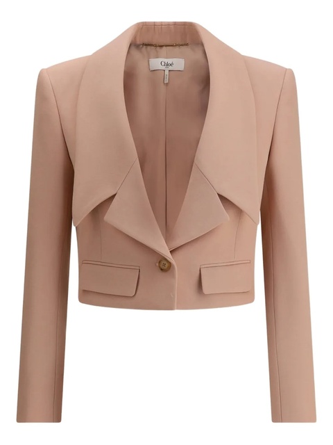 Chloé cropped blazer - Pink - zdjęcie produktu nr 1