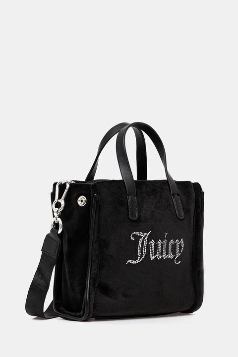 Juicy Couture torebka Iris Velvet kolor czarny BIJIR8945WZC - zdjęcie produktu nr 2