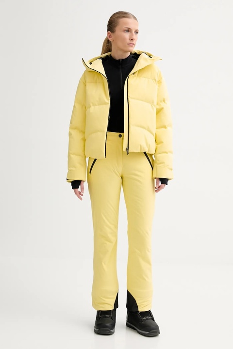 Colmar kurtka narciarska puchowa kolor żółty 2824.1VC - zdjęcie produktu nr 1