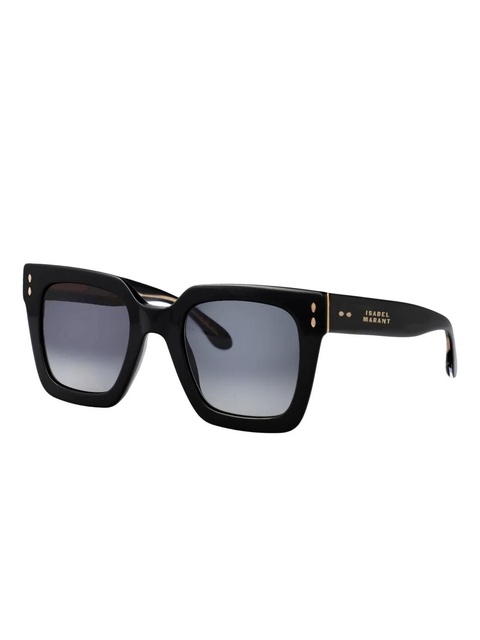 Isabel Marant Eyewear square-frame sunglasses - Black - zdjęcie produktu nr 2