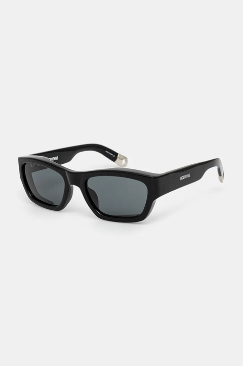 Jacquemus okulary przeciwsłoneczne MERIDIANO kolor czarny JAC9C1SUN - zdjęcie produktu nr 1