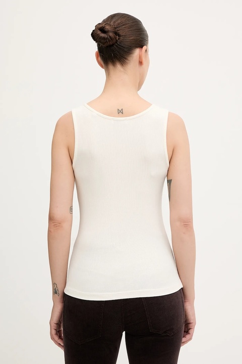 Marc O'Polo top damski kolor beżowy 508218150085 - zdjęcie produktu nr 2