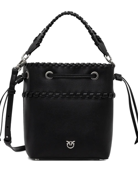 PINKO small Secchielo bucket bag - Black - zdjęcie produktu nr 1