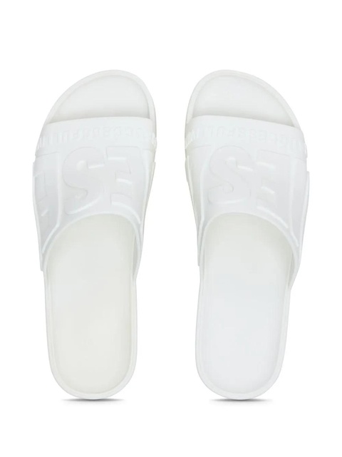 Diesel Sa-Pamela H logo-embossed slides - White - zdjęcie produktu nr 2