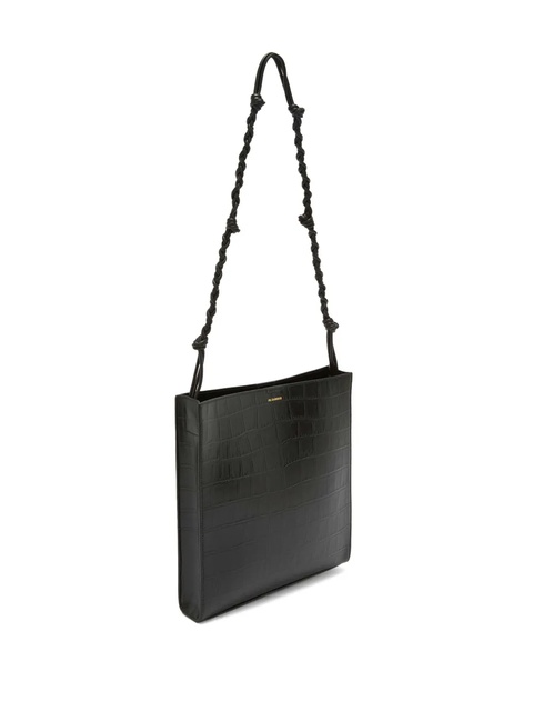 Jil Sander Tangle leather crossbody bag - Black - zdjęcie produktu nr 2