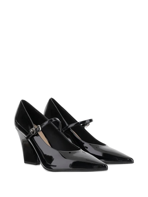 PINKO 80mm pointed-toe buckle pumps - Black - zdjęcie produktu nr 2