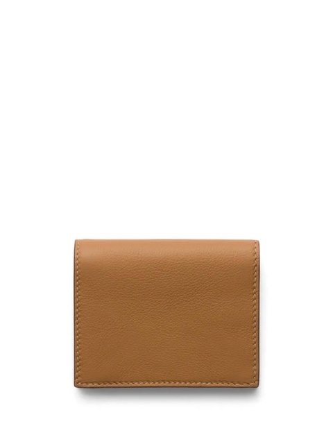 Prada embossed-logo leather wallet - Brown - zdjęcie produktu nr 2
