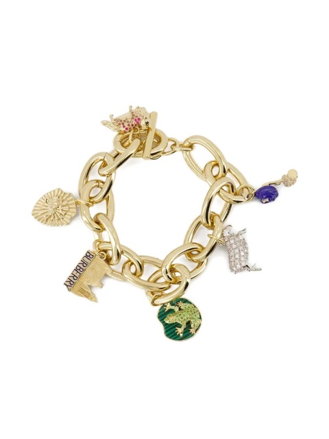 Burberry charm-embellished bracelet - Gold - zdjęcie produktu nr 1