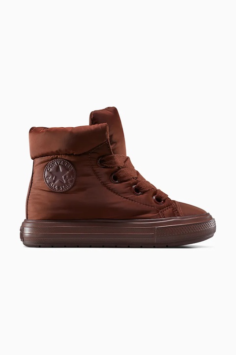 Converse śniegowce Chuck Taylor All Star Elements Boot kolor brązowy A12940C - zdjęcie produktu nr 1
