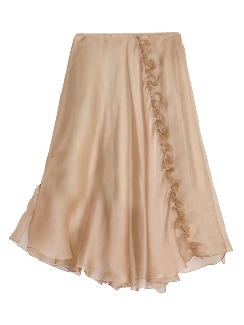 Cecilie Bahnsen Adelina midi skirt - Neutrals - zdjęcie produktu nr 1