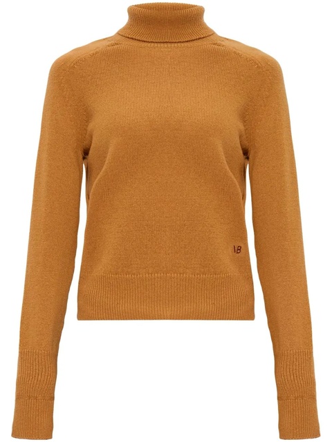 Victoria Beckham roll-neck wool jumper - Brown - zdjęcie produktu nr 1